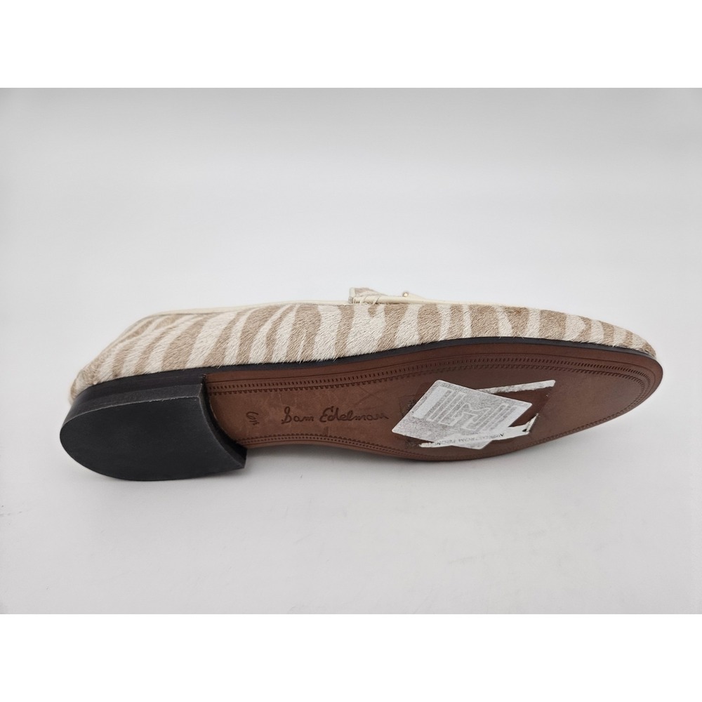 Sam Edelman Loraine Bit Loafer Taupe Zebra Color Womens 6.5 M - Picture 9 of 12